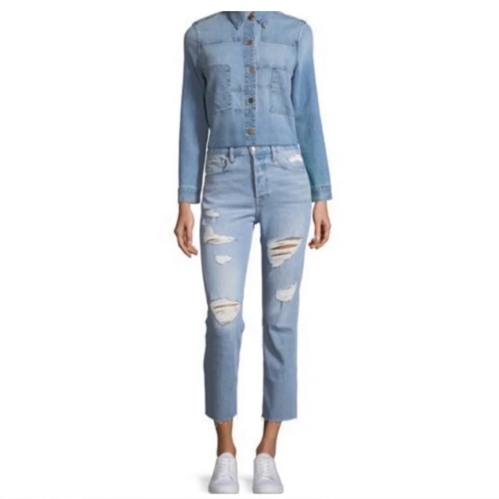 Frame Le Original Distressed Jean Size 26 - Picture 2 of 5